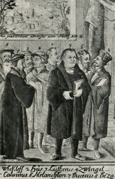 Os reformadores, século XVI, 1947. de Unbekannt