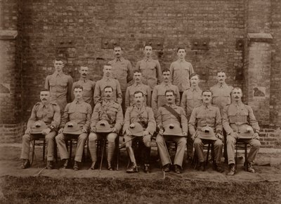 A Polícia Regimental do 1º Royal Munster Fusiliers, Rangum, Birmânia, 1913 de Unbekannt