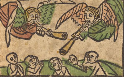 A Ressurreição dos Mortos, c. 14601470. de Unbekannt