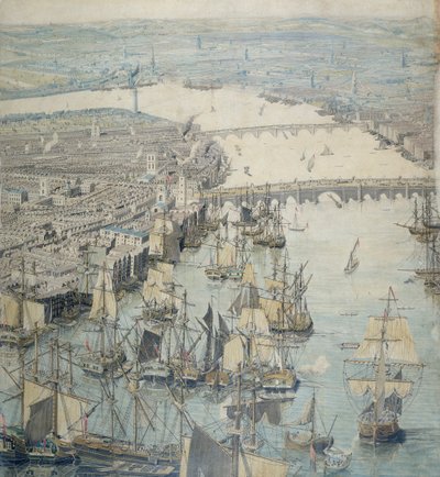 O Panorama do Reno, c1807 de Unbekannt