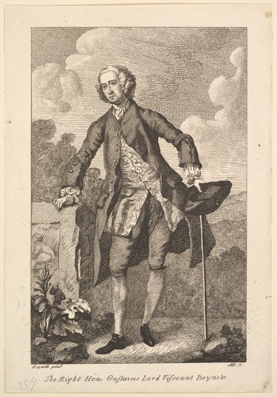 O Hon certo Gustavus Lord Visconde Boyne & c., 1794. de Unbekannt