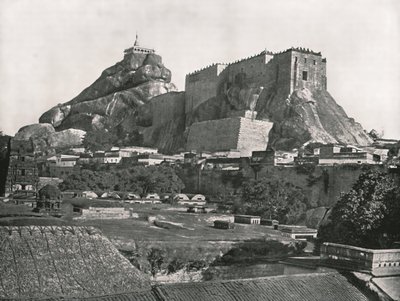 A rocha vista do norte, Trichinopoly, Índia, 1895. de Unbekannt