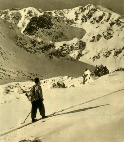 O Rottenmann e Wölz Tauern, Styria, Áustria, c1935. de Unbekannt