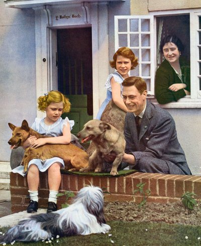 A família real em Windsor, década de 1930 de Unbekannt