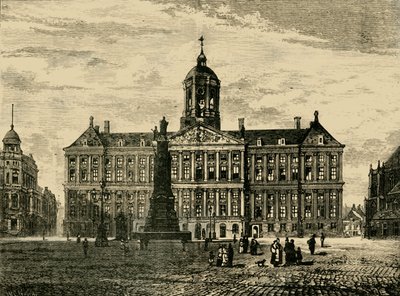 Palácio Real de Amsterdã, 1890. de Unbekannt