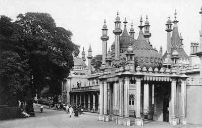 O Royal Pavilion, Brighton, East Sussex, início do século XX de Unbekannt