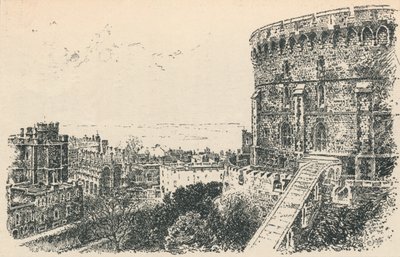 A torre real do alojamento do rei de Scotlands, 1895 de Unbekannt