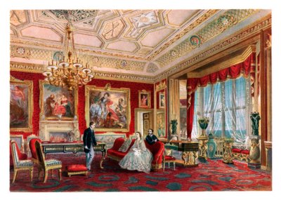 O quarto Rubens, Castelo de Windsor. c1850-1910 de Unbekannt