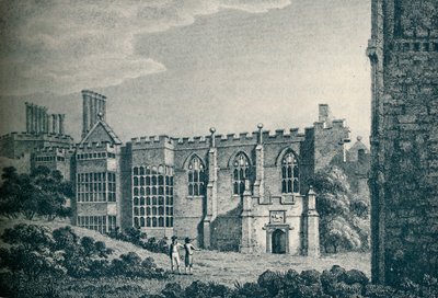 As ruínas de Cowdray House, perto de Midhurst, Sussex, 1907 de Unbekannt