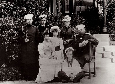 A família imperial russa, c1892-c1894 de Unbekannt