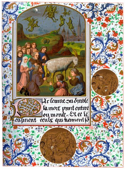 O sábado em valdenses, França, século c13th 1849 de Unbekannt