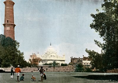 O Samadhi de Ranjit Singh, Lahore, Índia, c1890 de Unbekannt