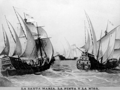 Santa Maria, Pinta e Nina, século XV, década de 1920 de Unbekannt