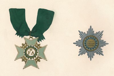 A Ordem Saxônica da Coroa, século c19 de Unbekannt
