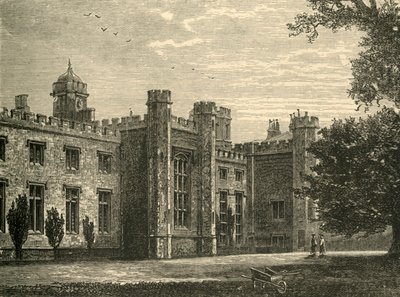 A escola do fim, 1898. de Unbekannt