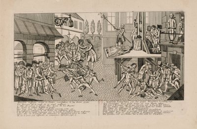 Os Massacres de Setembro de 1792. A Morte do Príncipe de Lamballe, c. 1793. de Unbekannt
