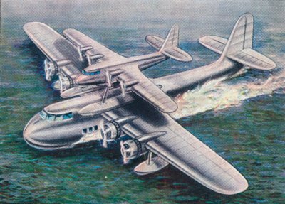 A aeronave Short Mayo Composite, 1938. de Unbekannt