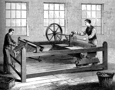 O Slubbing-Billy, c1880 de Unbekannt