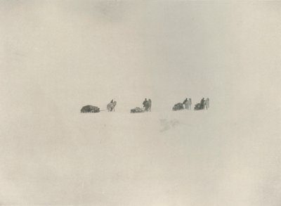 O partido do sul que marcha no desconhecido branco, 1908, 1909. de Unbekannt
