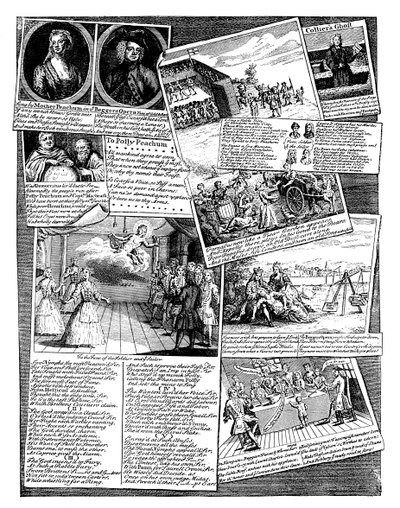 The Stage Medley, século XVIII de Unbekannt