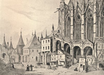 A Escadaria de Sainte-Chapelle, 1700 1915 de Unbekannt
