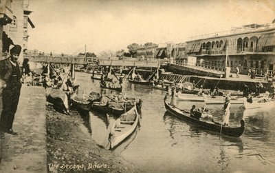 The Strand, Basra, c1918-c1939. de Unbekannt