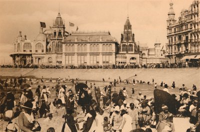 A costa e o Kursaal, c1928 de Unbekannt