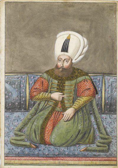 O sultão Osman I, início do século XIX de Unbekannt