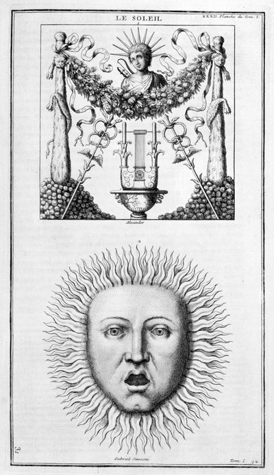 O Sol, 1757 de Unbekannt