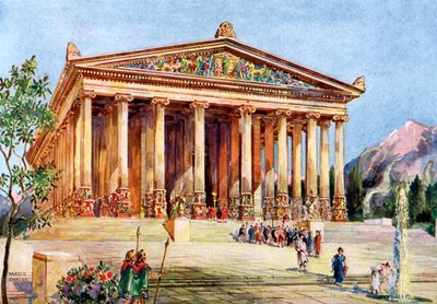 O Templo de Ártemis, Éfeso, Turquia, 1933-1934 de Unbekannt