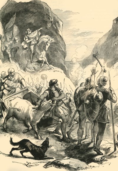 Os Teutões em março de 1890. de Unbekannt