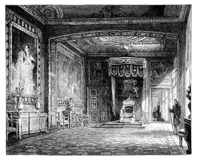 A sala do trono, Castelo de Windsor, c1888 de Unbekannt