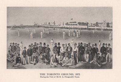 Campo de críquete de Toronto, 1872 1912 de Unbekannt
