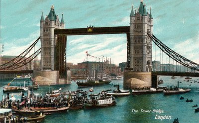 A ponte da torre, Londres, c1910 de Unbekannt