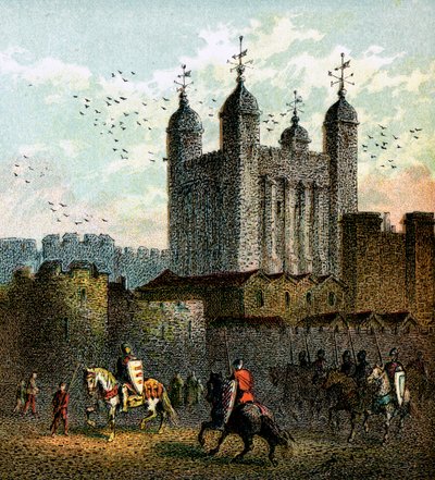 A torre de Londres, c1850 de Unbekannt