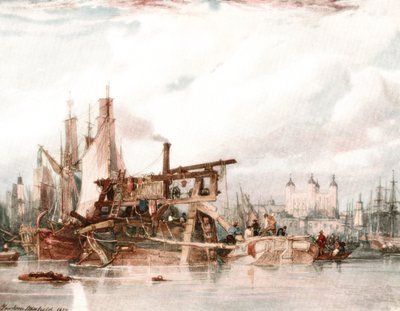 A torre de Londres, c1827, c1900. de Unbekannt