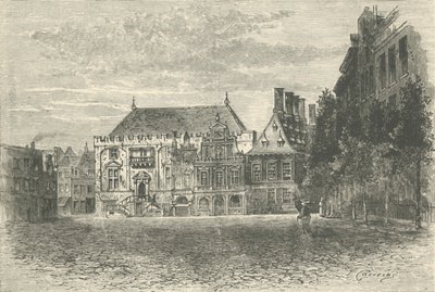 A Câmara Municipal, Haarlem, 1890. de Unbekannt