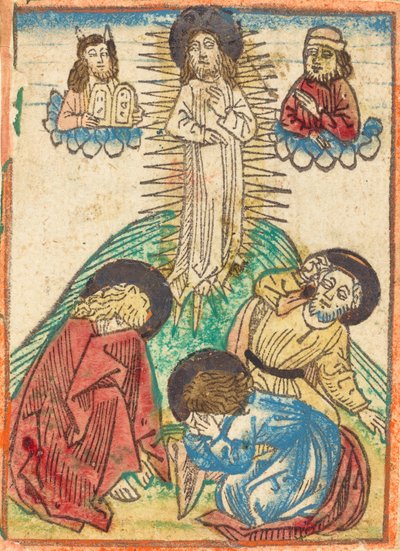 A Transfiguração, c. 1475. de Unbekannt