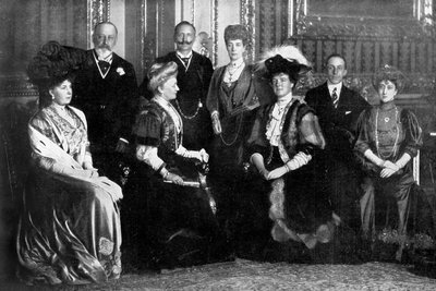 O Encontro Real Único e Imperial em Windsor, 1910 de Unbekannt