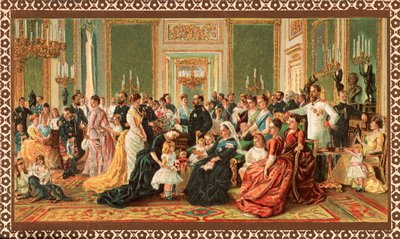 A Família Real Vitoriana, 1887 de Unbekannt