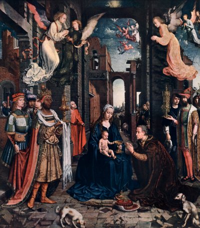 A Virgem Maria com Jesus, 1913 de Unbekannt