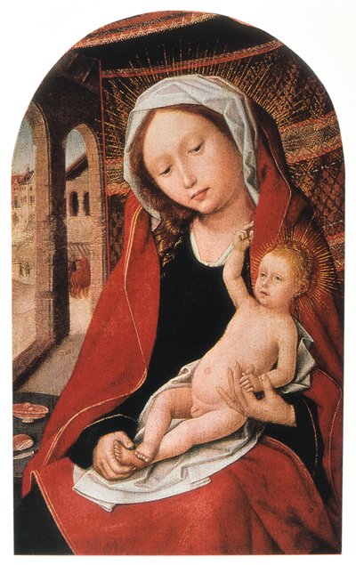 A Virgem e o Menino, século XV de Unbekannt