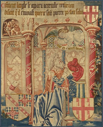 A Visão do Centurião Cornélio, c. 1460. de Unbekannt