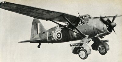 O Westland Lysander, 1941. de Unbekannt