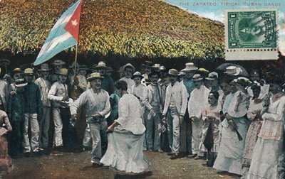 A dança cubana típica de Zapateo, c1910. de Unbekannt