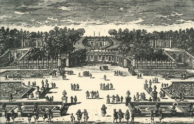 O anfiteatro da Villa Pamphili, 1670, 1903. de Unbekannt