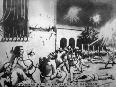As bombas do esquadrão de Sampson, 1898, 1920 de Unbekannt