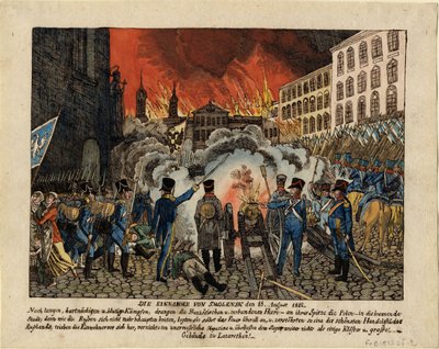 A captura de Smolensk em 18 de agosto de 1812, 1812 de Unbekannt