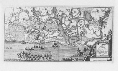 A captura da fortaleza prussiana de Kolberg em 16 de dezembro de 1761, 1761 de Unbekannt
