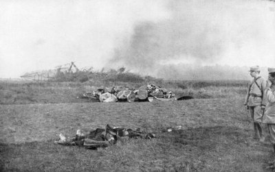 A carcaça de Zeppelin LZ93 L44, St Clement, França, 20 de outubro de 1917 de Unbekannt